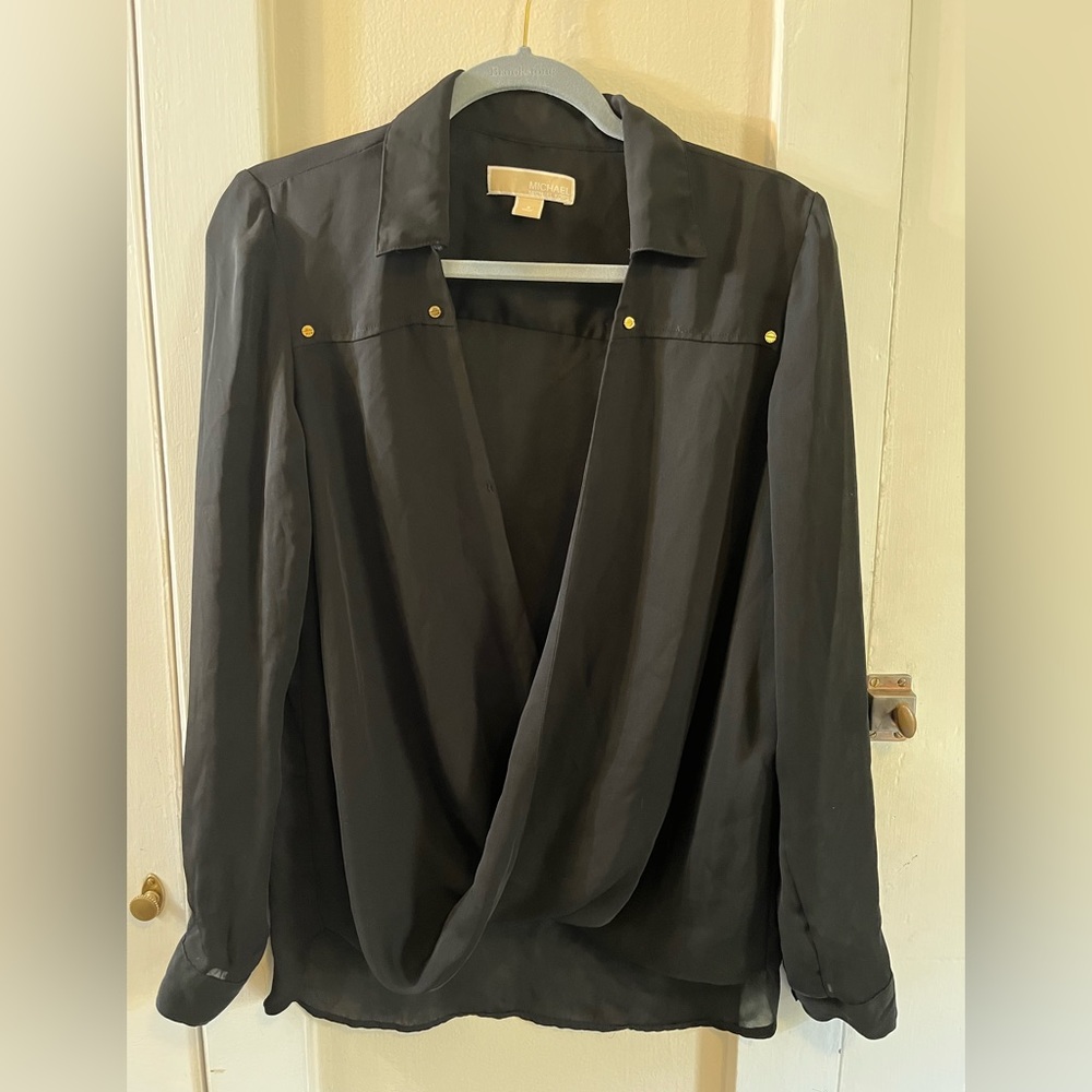 Michael Kors Sheer Blouse